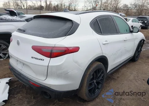 2019 Alfa Romeo Stelvio Ti Sport Awd from USA, damaged, VIN ZASPAKBN7K7C49347